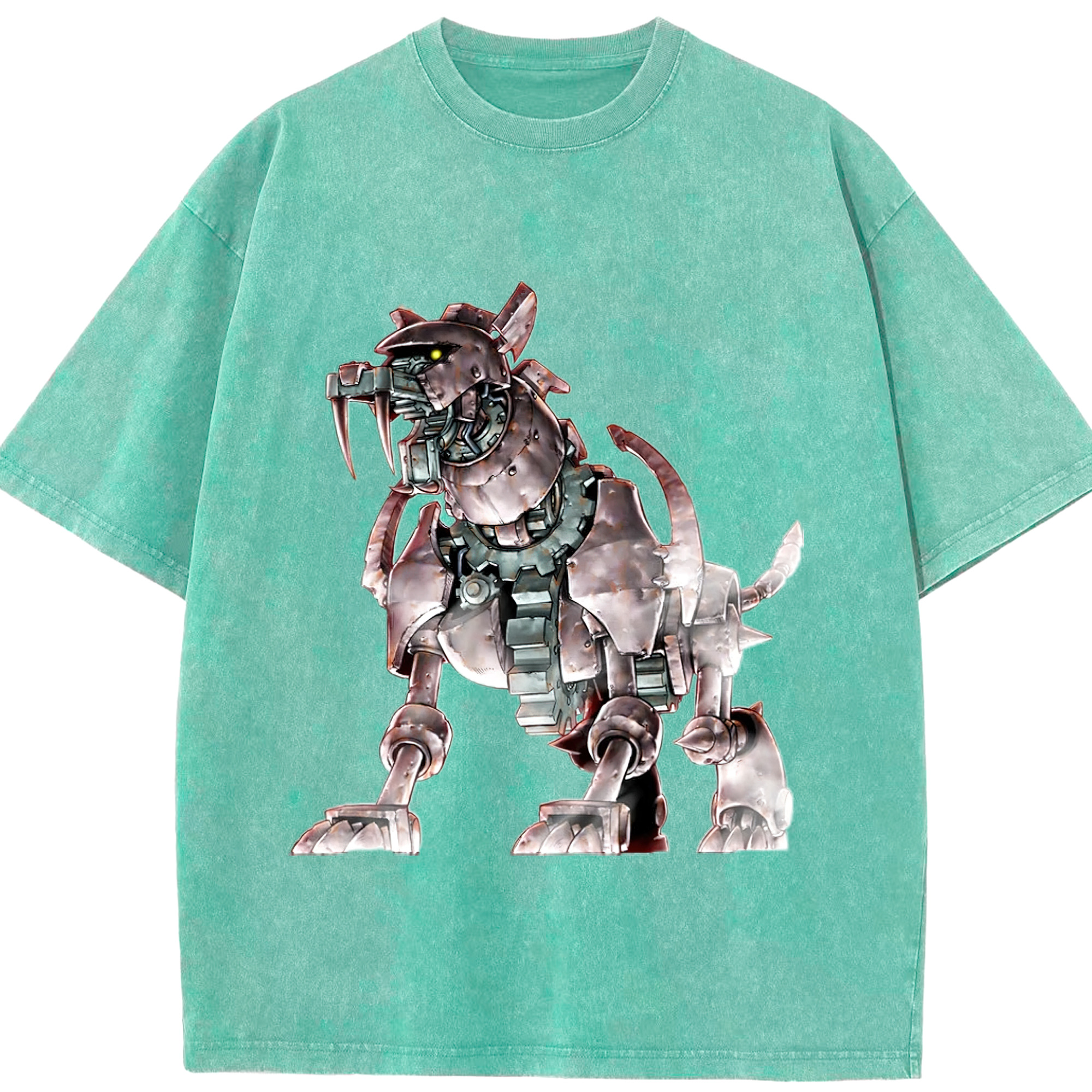 （画像用） 遊☆戯☆王 Yu-Gi-Oh! 綿100% ヴィンテージ風 半袖Tシャツ（フロントプリント）